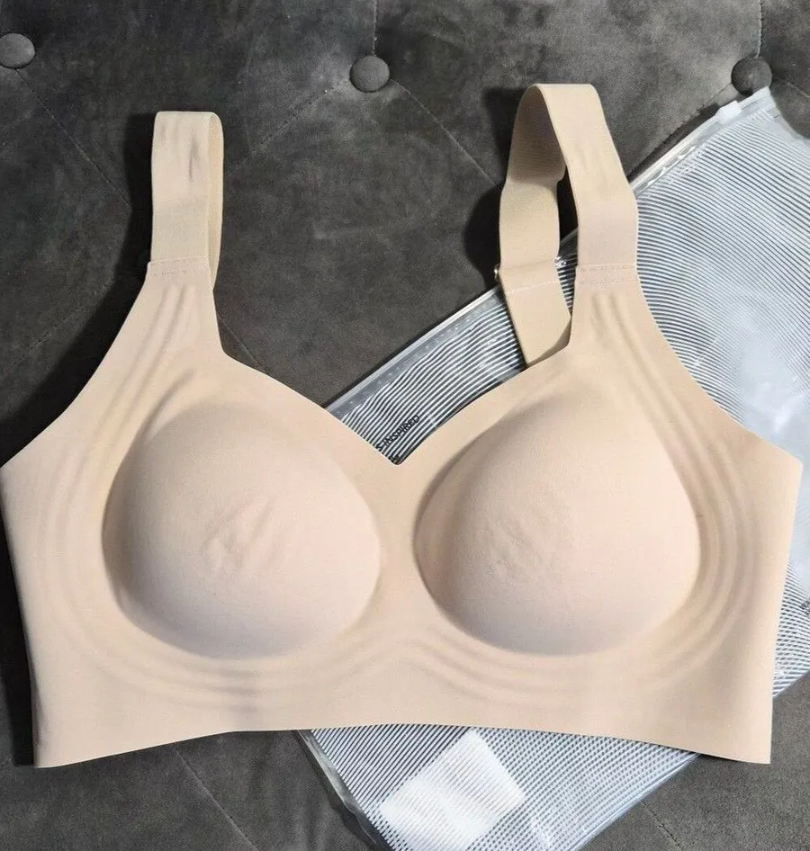 Unbranded Women's Tan and Cream Bra