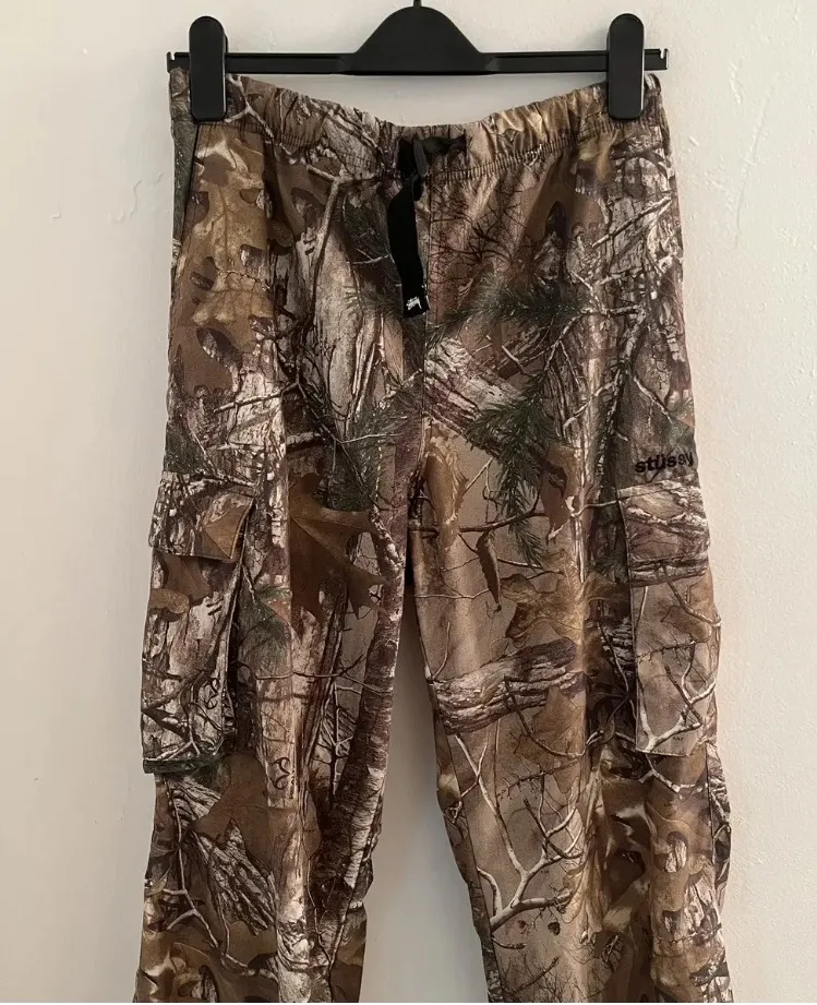 Stussy Real Tree Nylon Cargo Pants Realtree Nylon Cargo Pants Camouflage XS