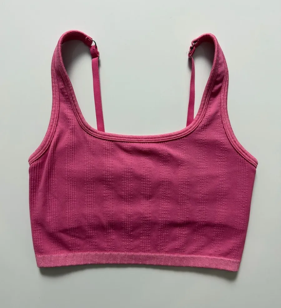 Aerie Bralette With Shelf Bra, Pink, Size S
