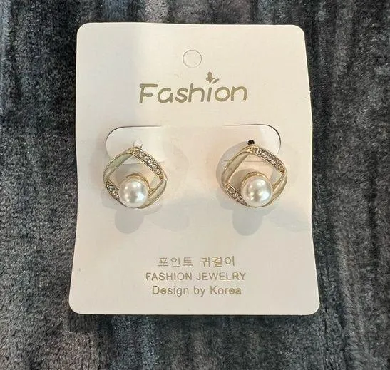 Fashion Jewelry Gold and Silver Minimalist Earrings