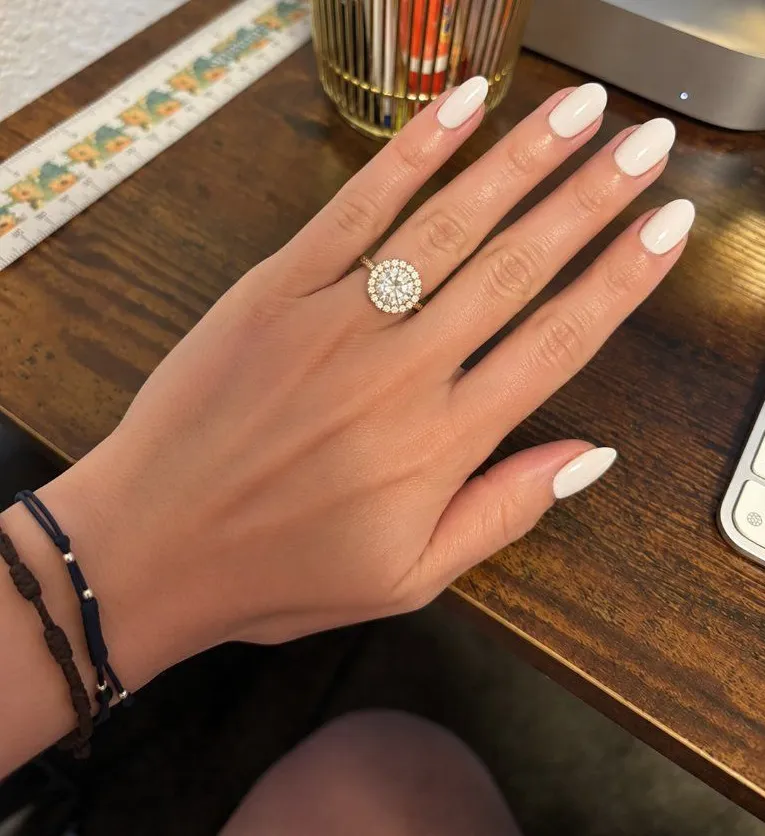 ๐ธ Sparkling Pink Blush Ring โจ๐