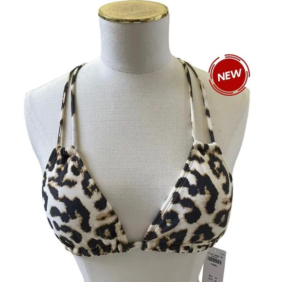 Abercrombie & Fitch Multicolor Animal Print Padded Swimsuit Women S NWT | 10-24