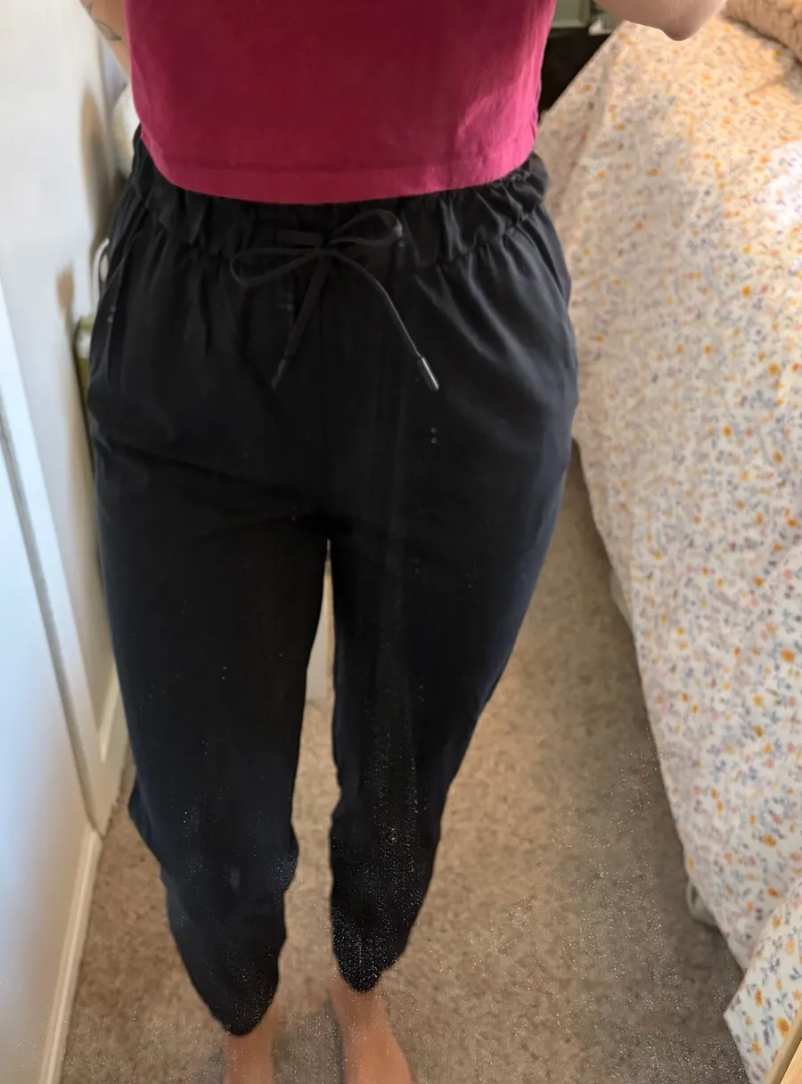 Lululemon Black High Rise Jogger Pants
