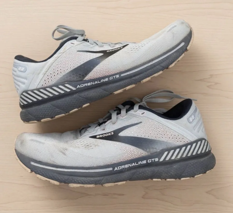 Brooks Adrenaline GTS 22 Running Shoes Gray Pink Women’s