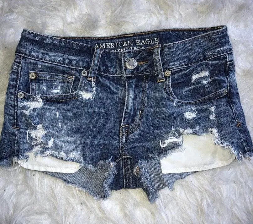 American Eagle Distressed Shorts