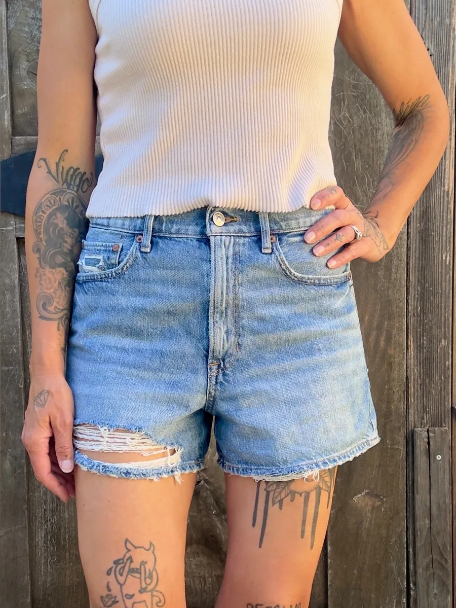 AE Denim '90s Boyfriend Short • Sz 6