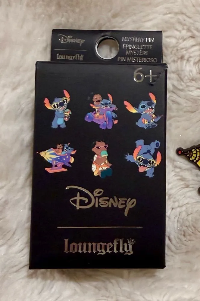 Loungefly Disney Lilo & Stitch Summer Fun Blind Box Enamel Pin