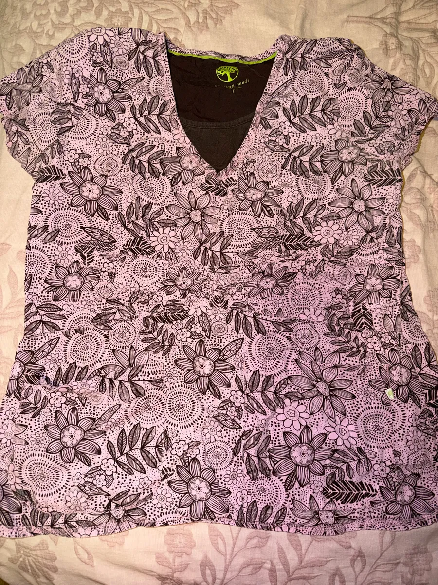 Healing Hands Scrub Top