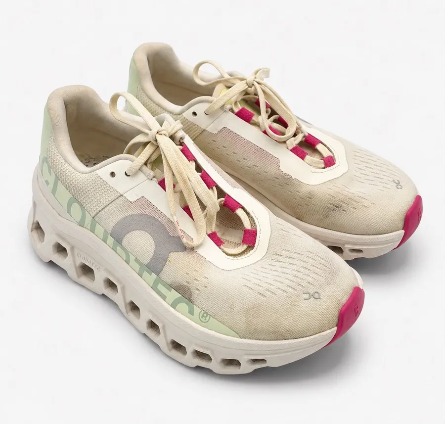 On Cloudmonster 1 Women’s Running Shoes Cinder/Fog Size 7.5