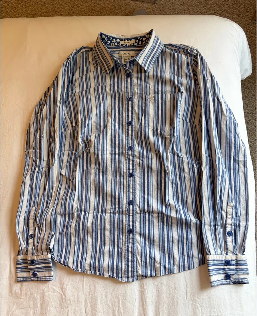 Ariat Women’s Kirby Stretch Striped Western Button Up Shirt