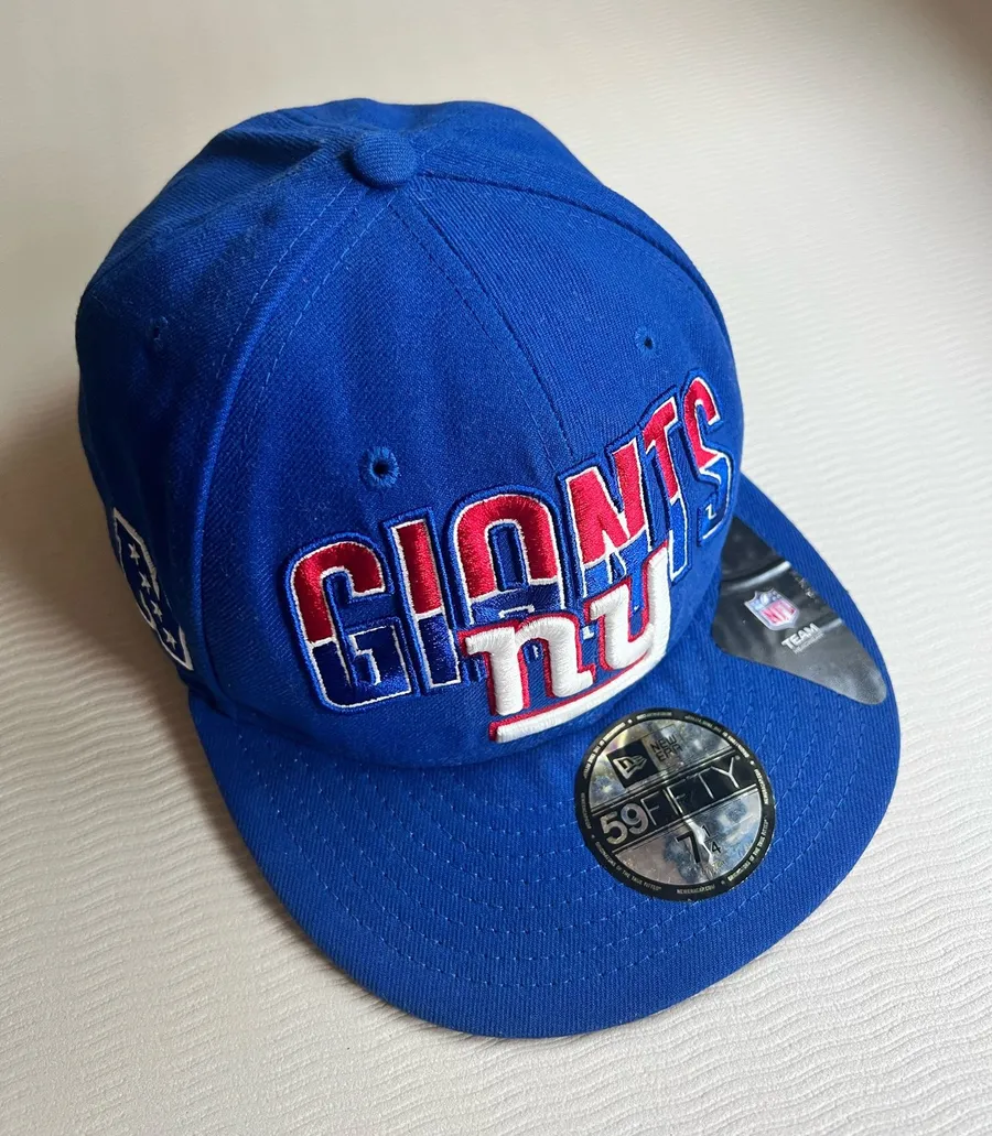 New Era New York Giants “GIANTS NY” 59Fifty Fitted Hat — NWT — Size 7¼