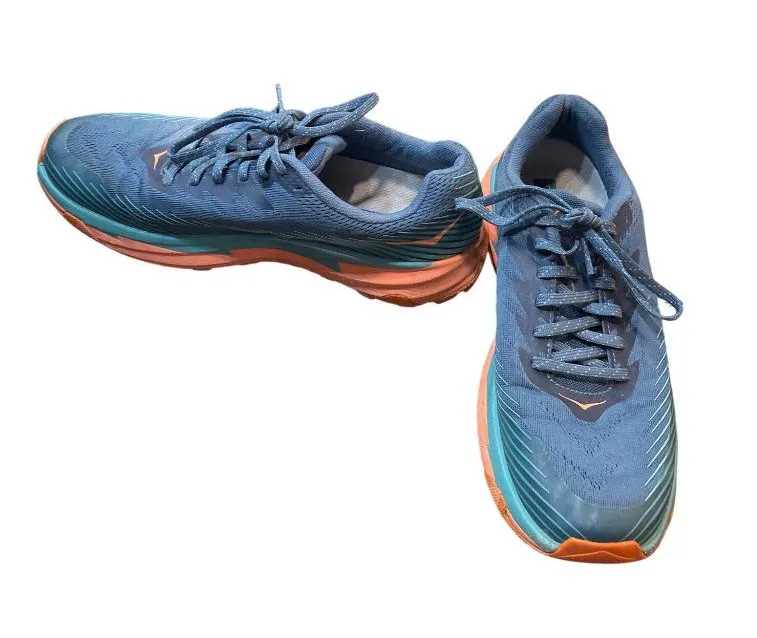 Hoka One Torrent 2 womens blue pink hiking running sneakers sz 10 SKU 10