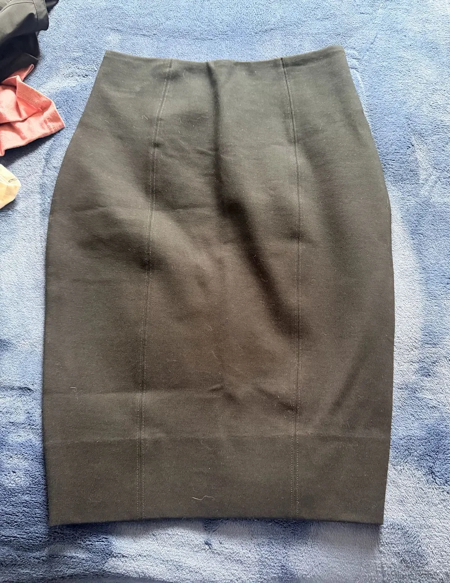 Karen Millen olive black skirt size xs