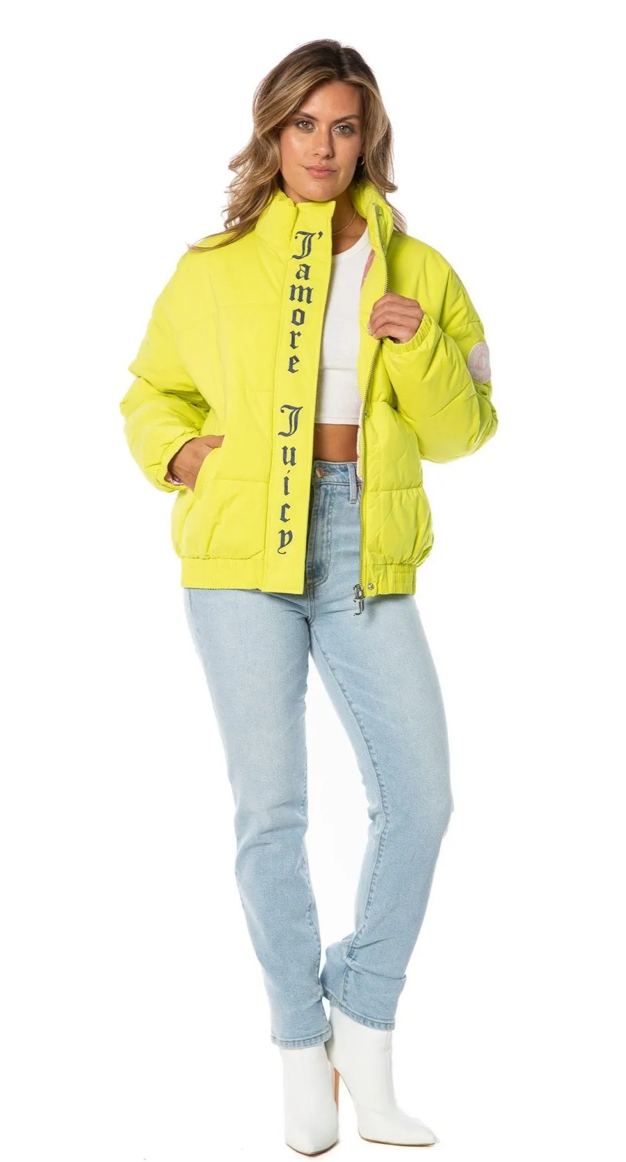 Juicy Couture Monogram Puffer Jacket