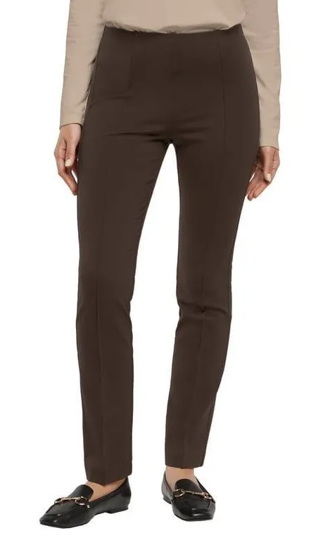 NWT Banana Republic #1897892 Black Pull On Stretch Ponte Pants L
