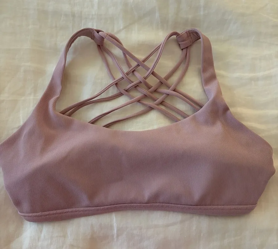 Lululemon Ribbed Free To Be Wild Bra