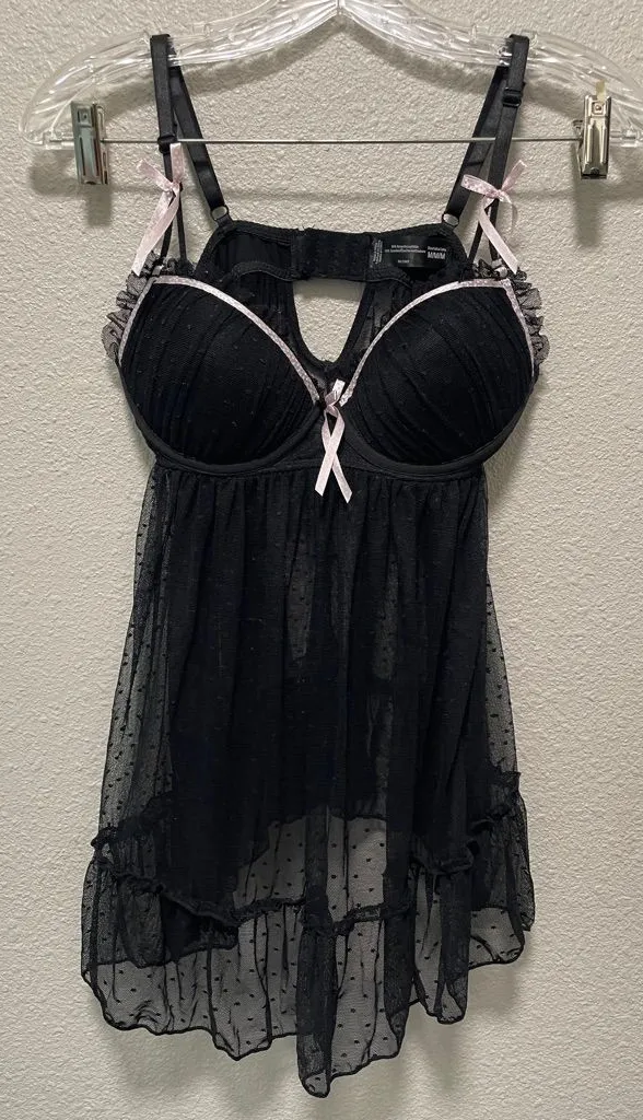 Black & Pink Lace