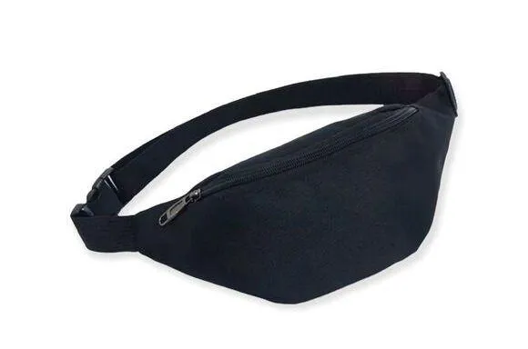 🆕Black Fanny Pack Black