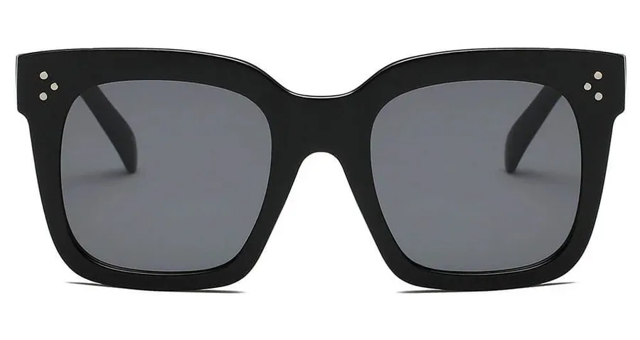 Square Black Sunglasses UVA/UVB