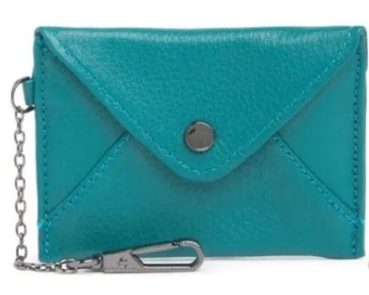 Aimee Kestenberg "Ashley Leather" Wallet Purse, in "Rainforest Green"