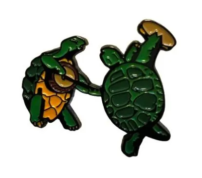 Grateful Dead Dancing Terrapin Turtles Pin
