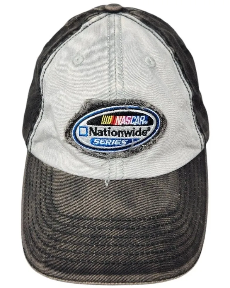 Nascar Nationwide Series Adjustable Hat Distressed Gray K