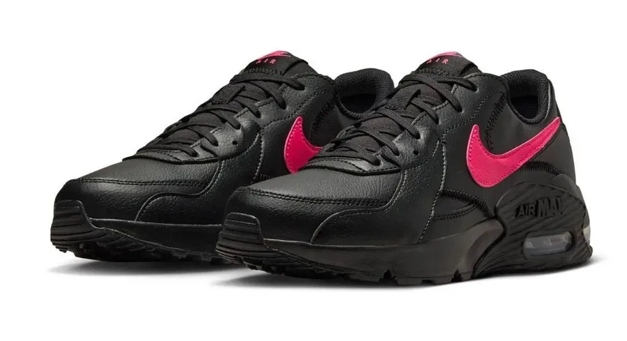 Nike Air Max Excee Black Pink Blast Women's Running Shoes Size 9.5 DC9437-001 New