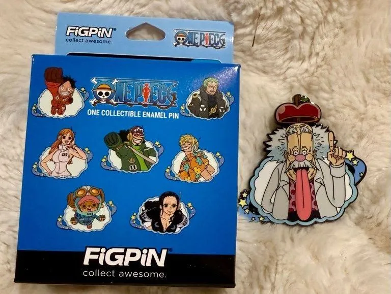 Super rare FIGPIN ONE PIECE MYSTERY SERIES 4 blind box pin Blue