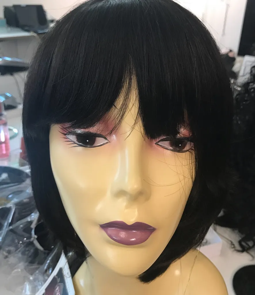 Human hair BOB wig short style wig 2020 New Silky