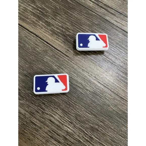 MLB Baseball Team Charm For Crocs Shoe Charms - 2 Pieces