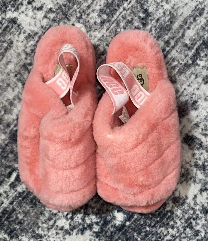 Women's UGG Slippers Pink Size 6