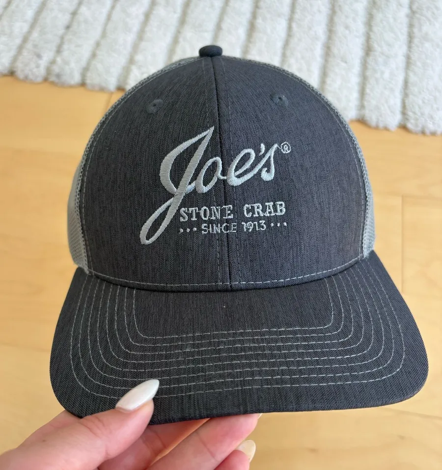 REVOLVE Joe's Stone Crab Gray Trucker Hat