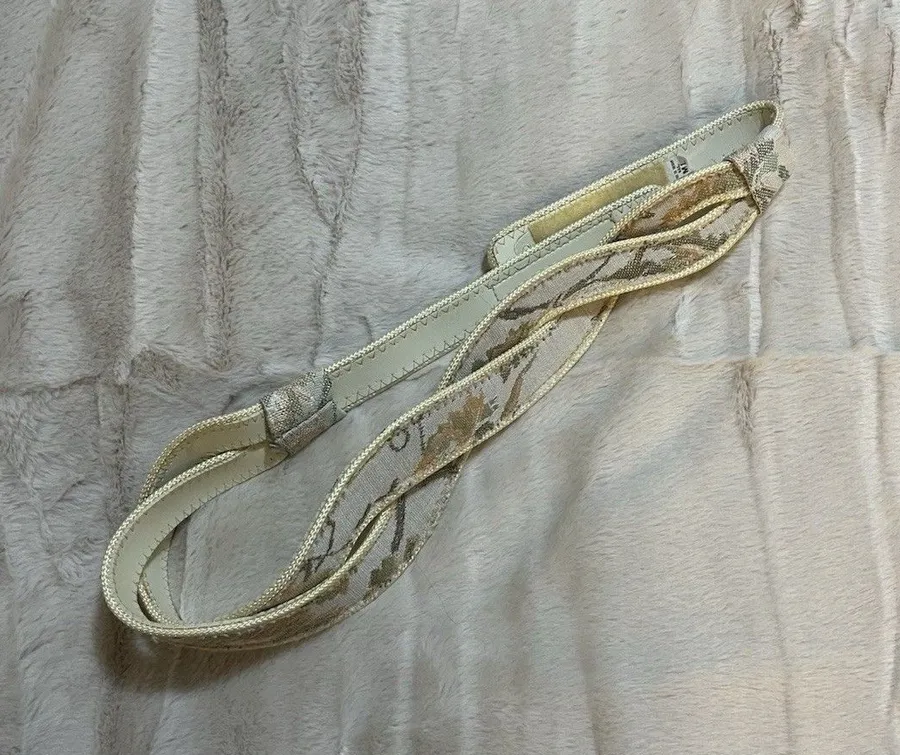 Cottage Core Braided Hook And Loop Closure Belt