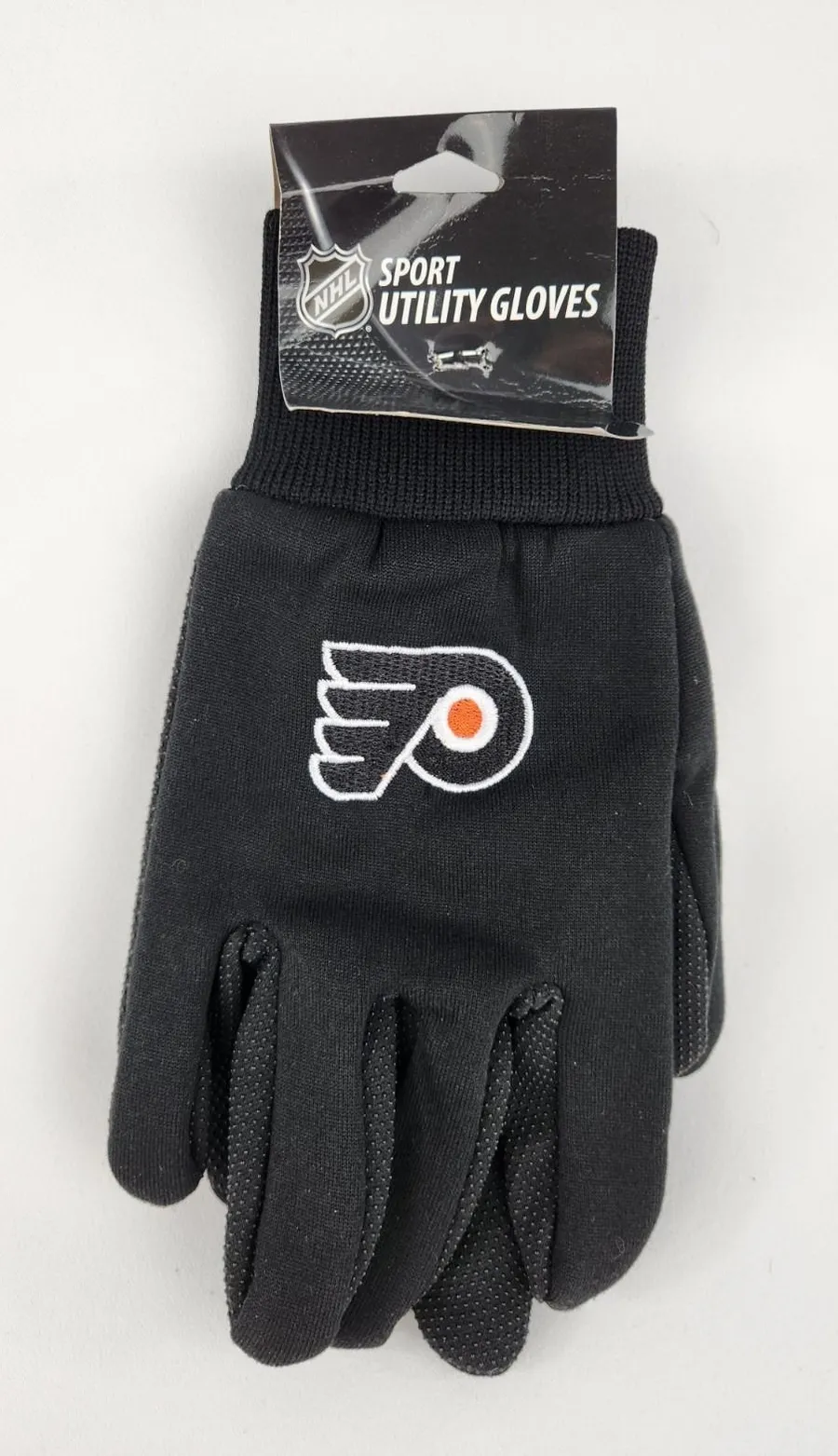 Philadelphia Flyers Gloves Non Slip Work Utility Adult NHL Hockey Fan Palm Grip