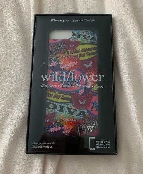 Wildflower case iPhone plus6/7/8