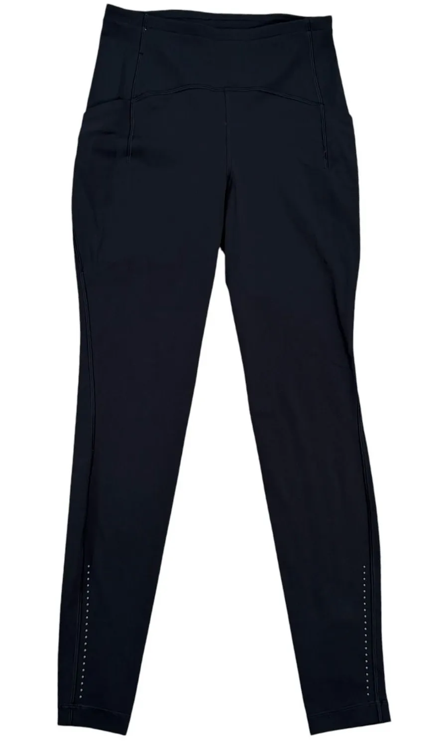Lululemon Size 6 Tight 28" Swift Speed High Rise W5CQ5S Reflective Black Legging