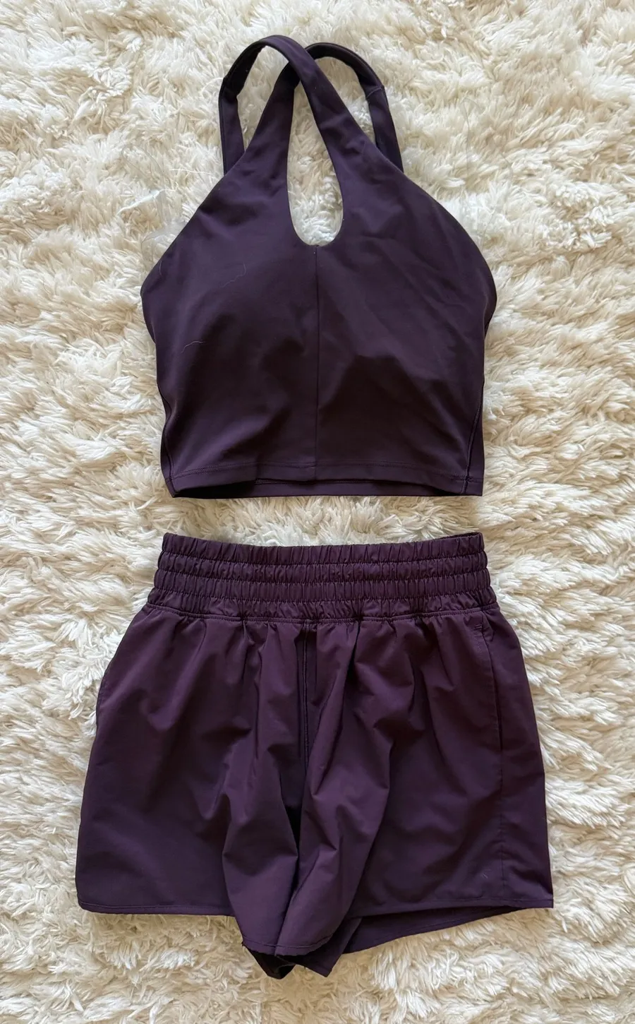 OFFLINE Set: Hot Stuff Short and XTRA Criss Cross High Neck