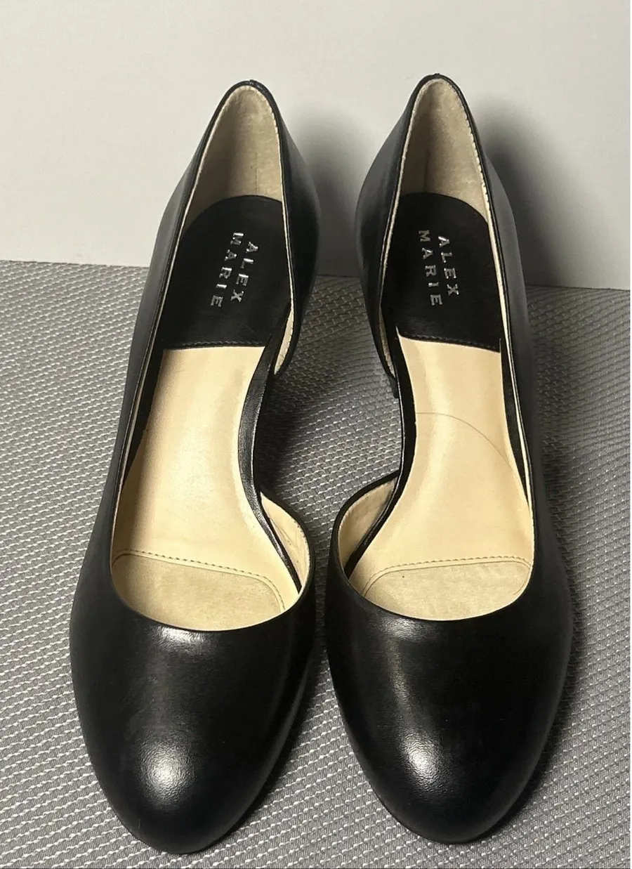 Alex Marie Womens Size 8M Pumps Heels Block Heel Laela