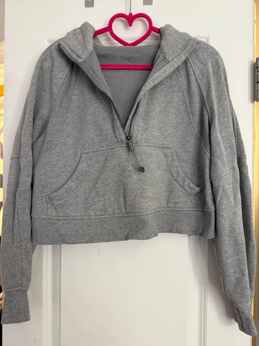 Lulu Lemon Scuba Oversized Half-Zip Hoodie