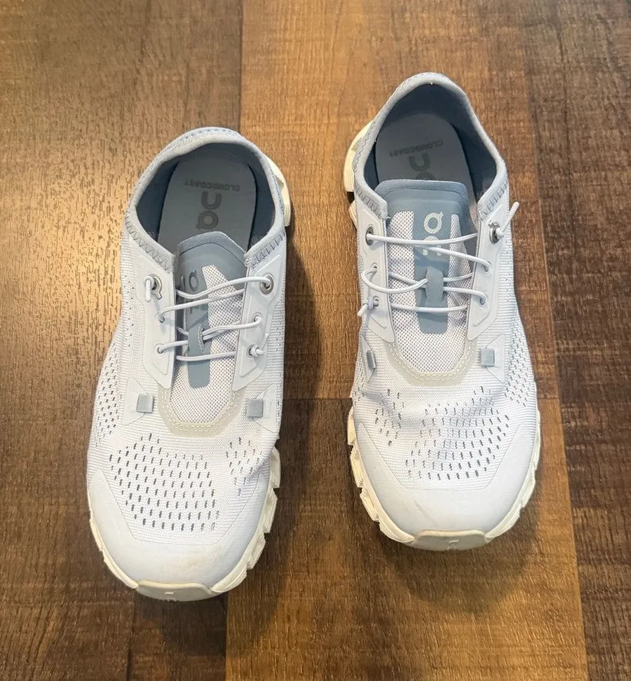 On Cloud Cloudcoast Running Sneakers Light Blue Women's US 7