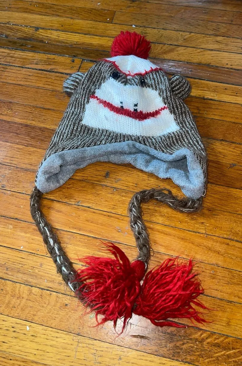 Kids Red Pom