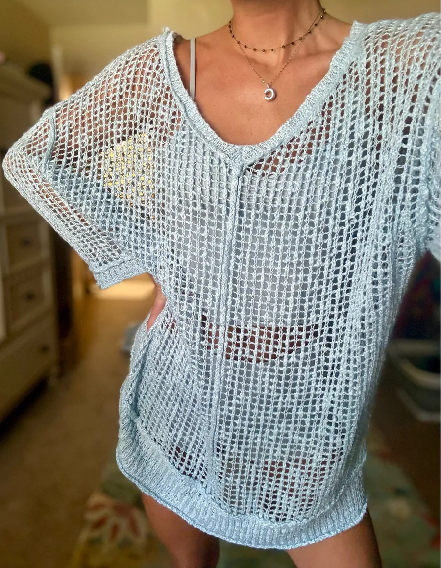 Amazing Lace Crochet Cover Up