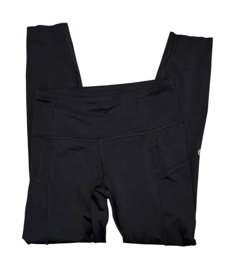 Lululemon Fast & Free Leggings With Pockets 7/8 Length 24"