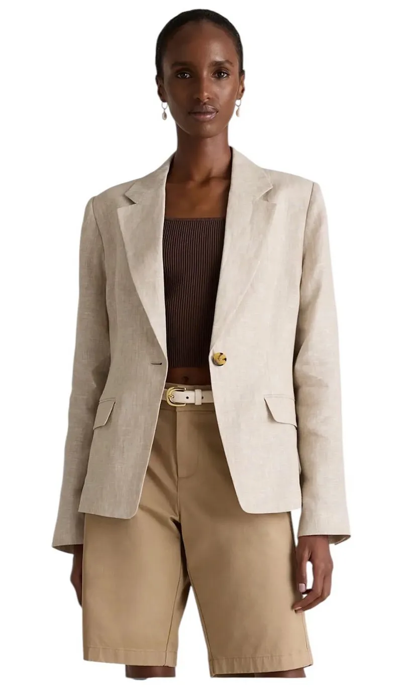 NWT- Quince 100% European Linen Structured Blazer Size Small