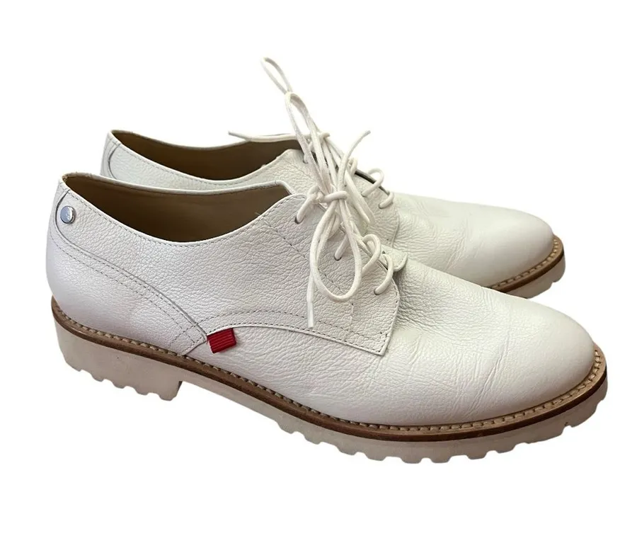 Marc Joseph Columbus Circle Derby White 9.5