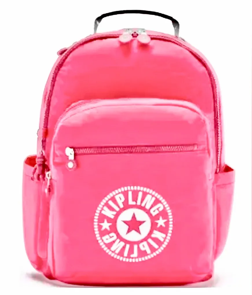 KIPLING SEOUL SPICY PINK BACKPACK