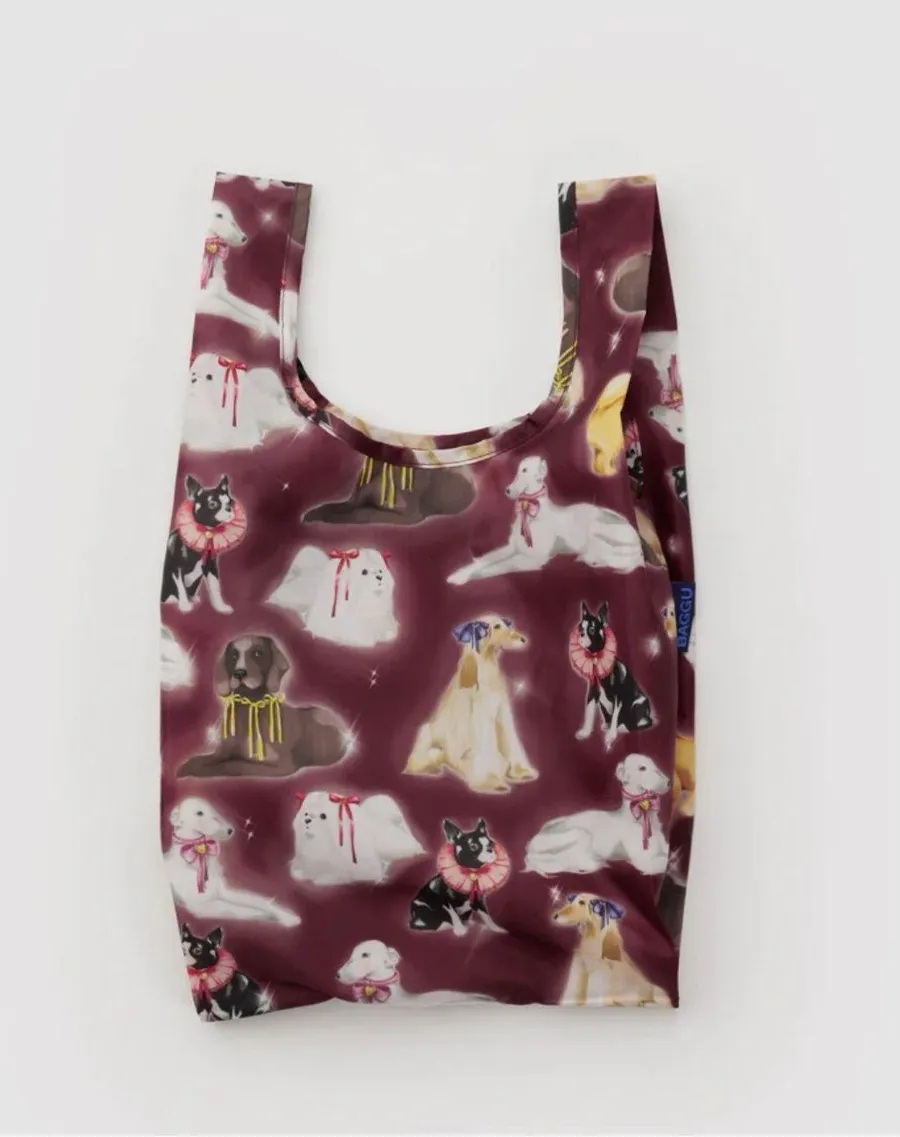 Baby BAGGU Reusable Tote Bag - Fancy Dogs Airbrush Art by Sara Rabin NWT ๐ถ