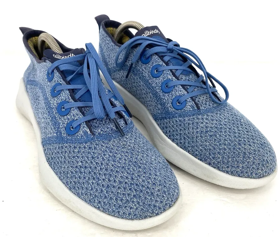 Allbirds SuperLight Tree Runners Womens 11 Blue Knit Running Shoes Sneaker