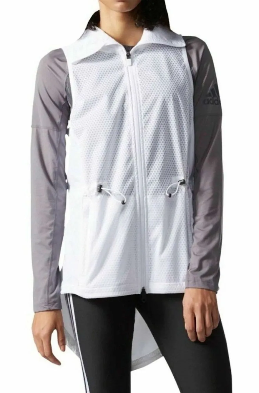 🌸Adidas women’s Climsatorm mesh-panel vest Size M