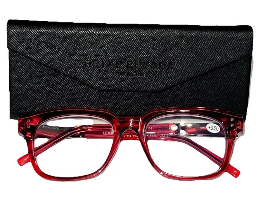 Prive Revaux The Fat Cat LAF Red Readers 52 19 145 PD62 +/